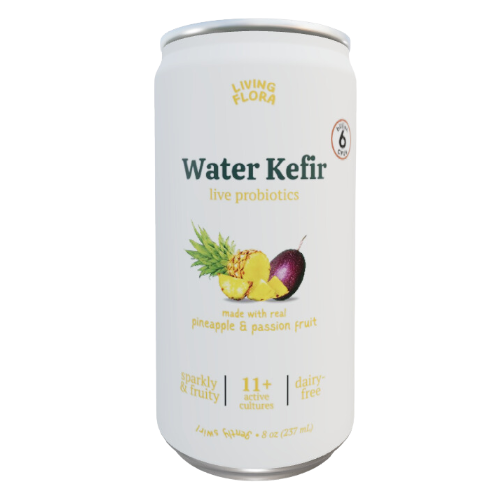 Pineapple Passion Fruit Water Kefir (8 pack)