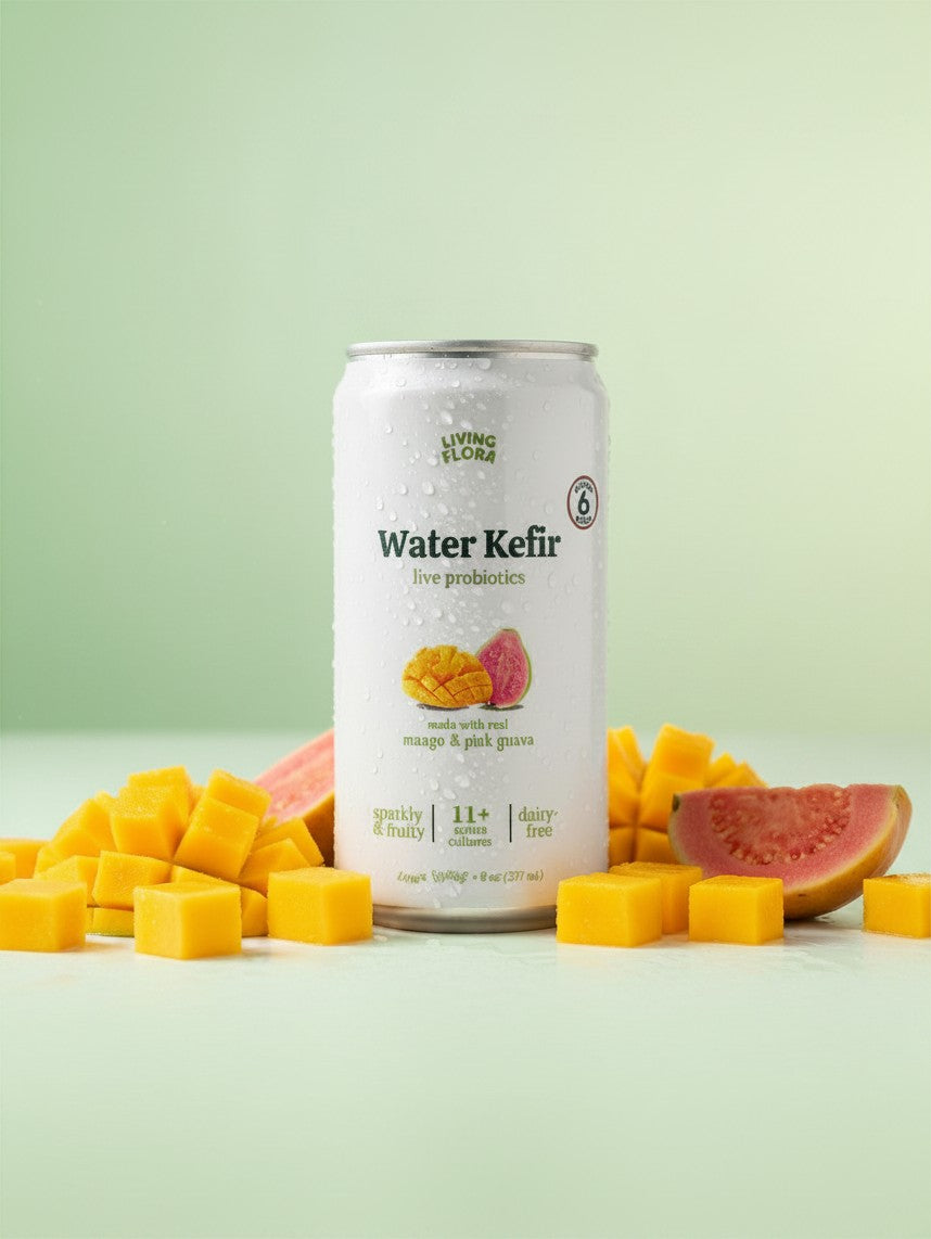 Mango Pink Guava Water Kefir (8 pack)